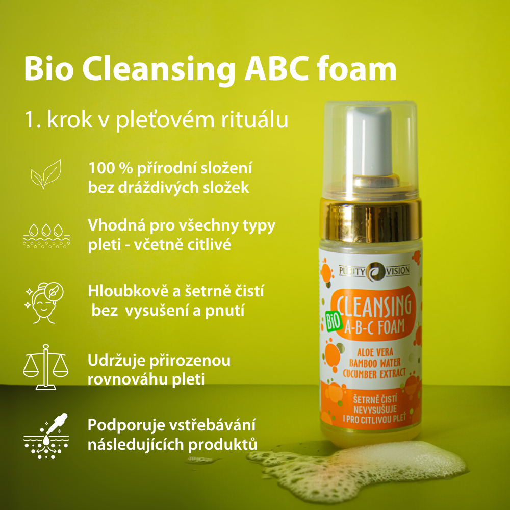 Spumă Bio de Curățare ABC 90 ml