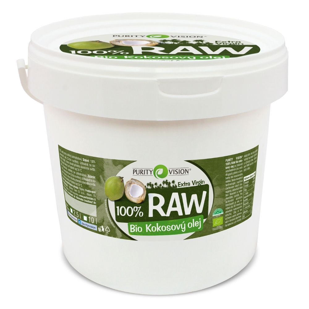 Ulei Raw Bio de Cocos 10 l