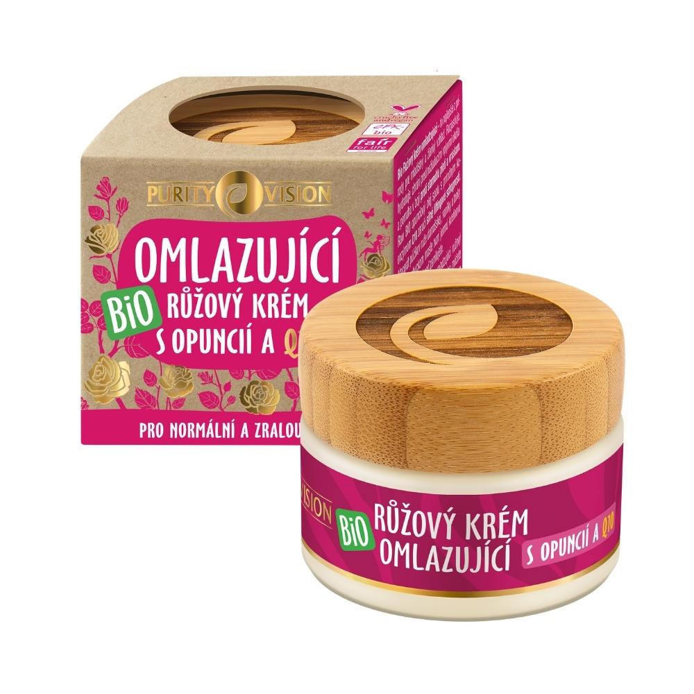 Cremă rejuvenantă Bio cu Trandafir 40 ml
