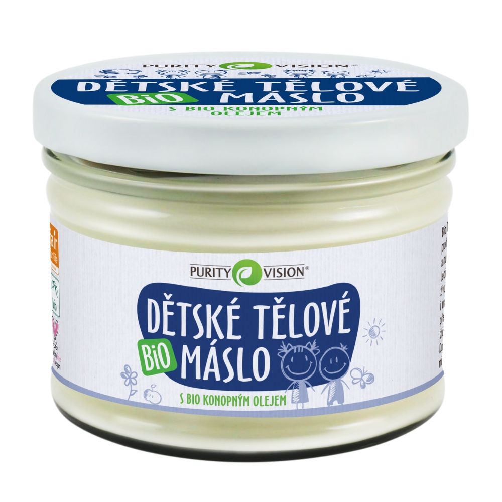 Unt bio pentru corp bebeluși 350 ml