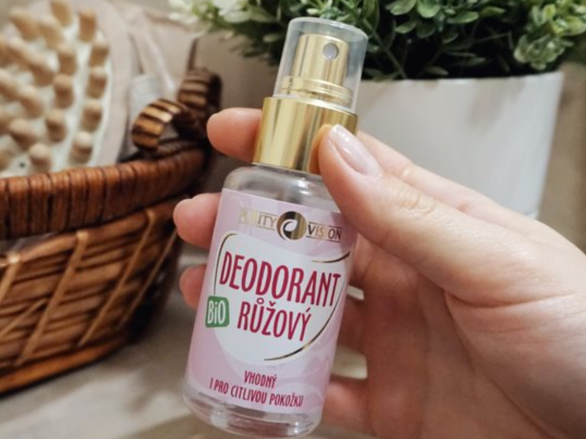 Deodorant Bio cu Trandafir 50 ml