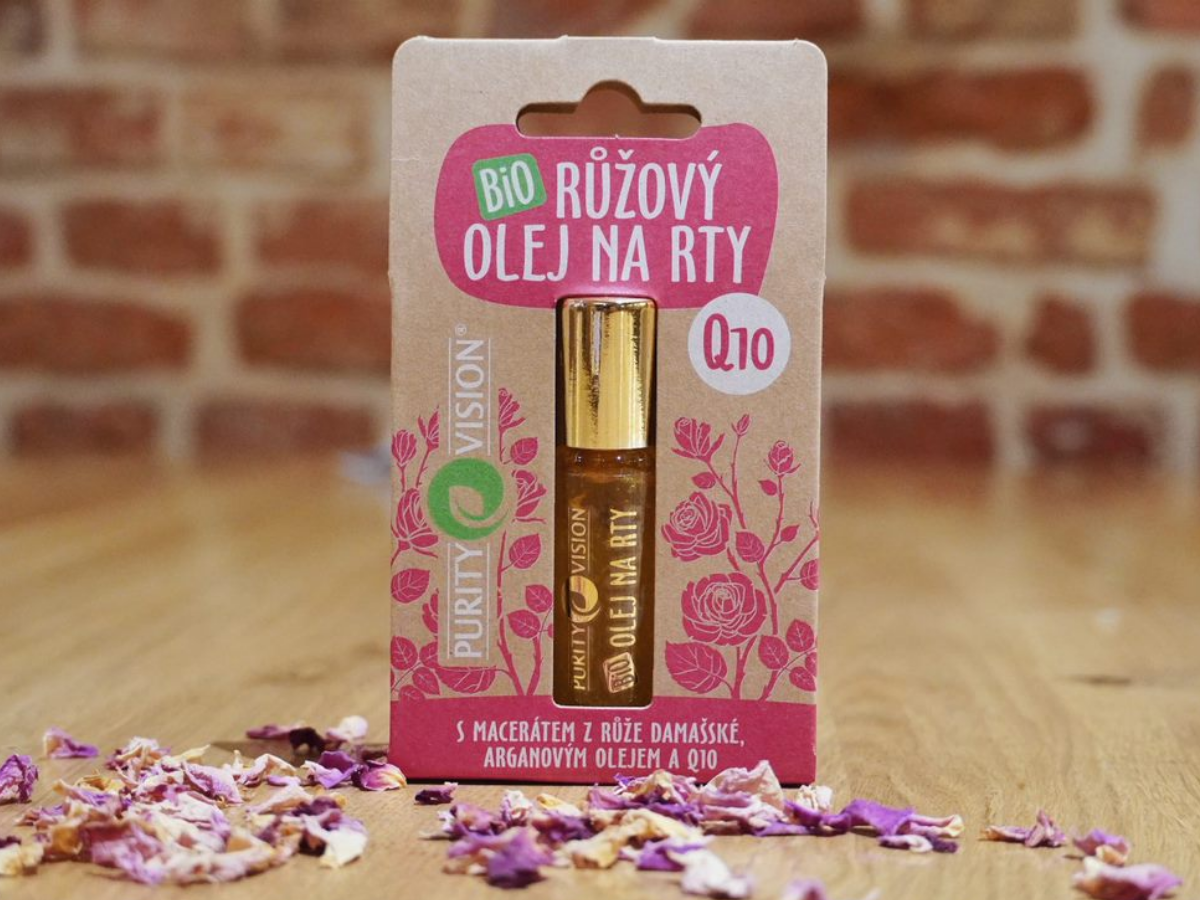 Ulei Bio de Trandafir pentru buze 10 ml