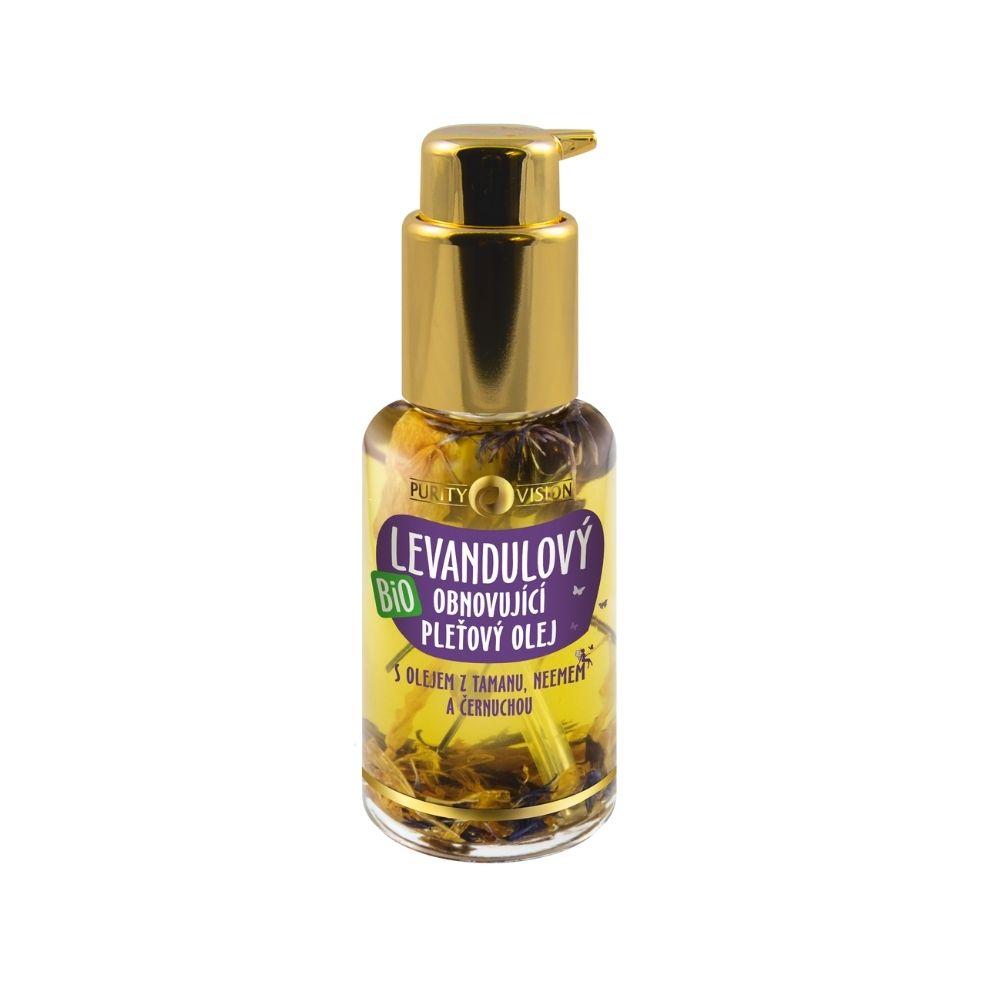 Ulei facial bio cu lavandă, regenerant profund 45 ml