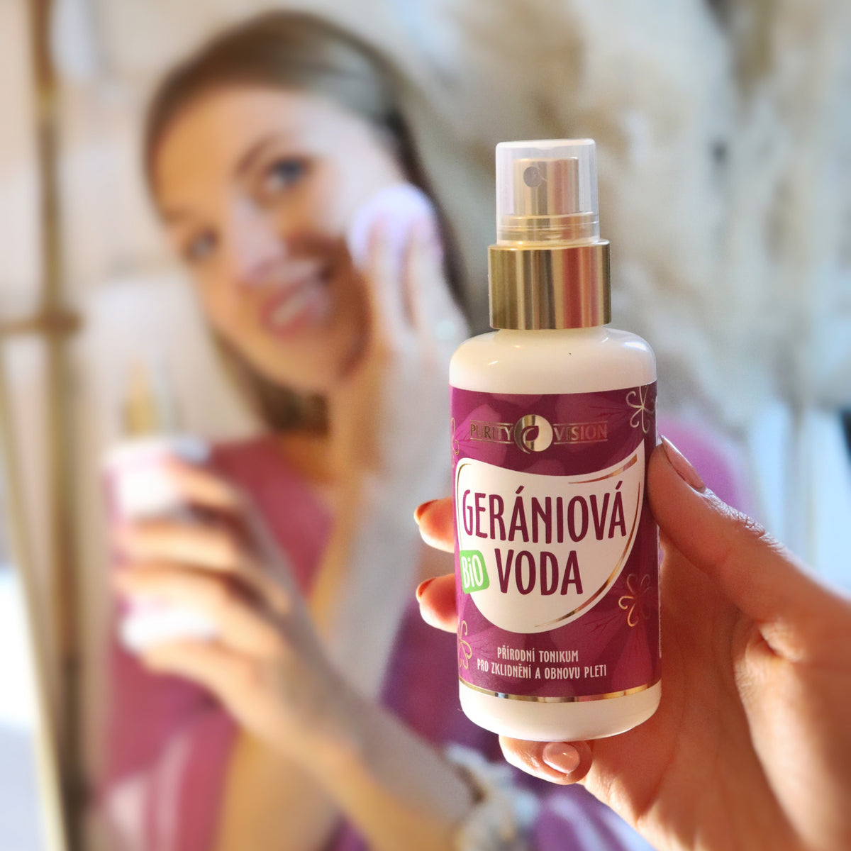 Apă bio de geranium 100 ml