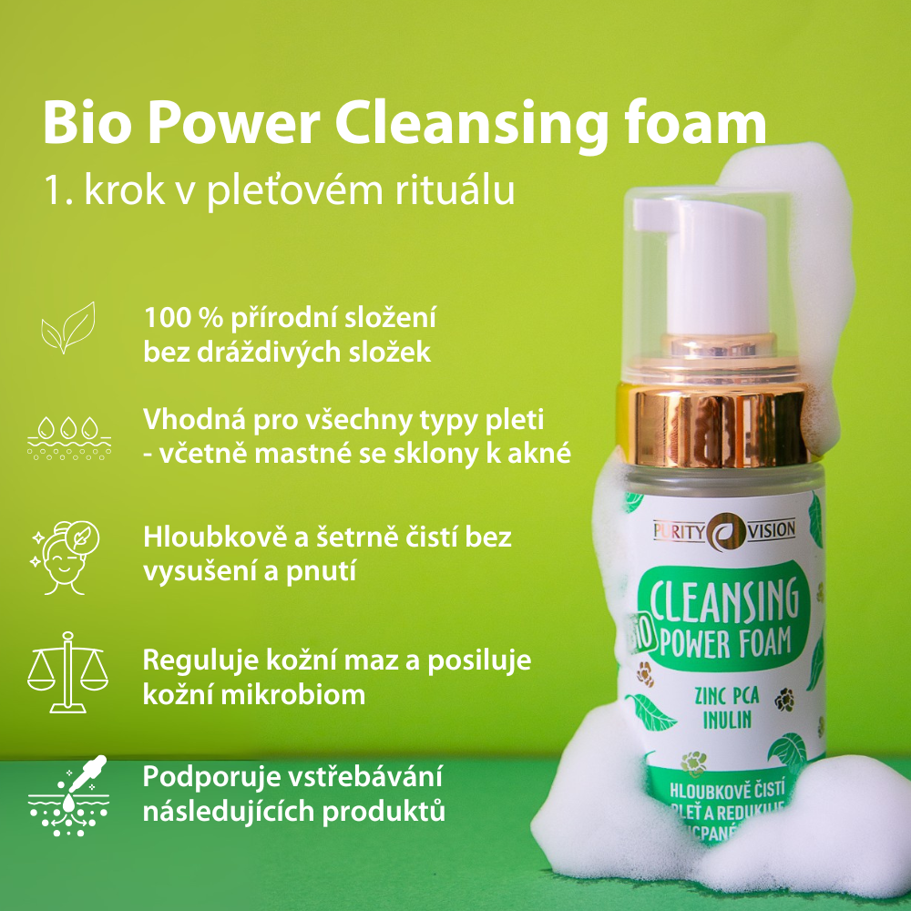Spumă Bio Puternică de Curățare 90 ml
