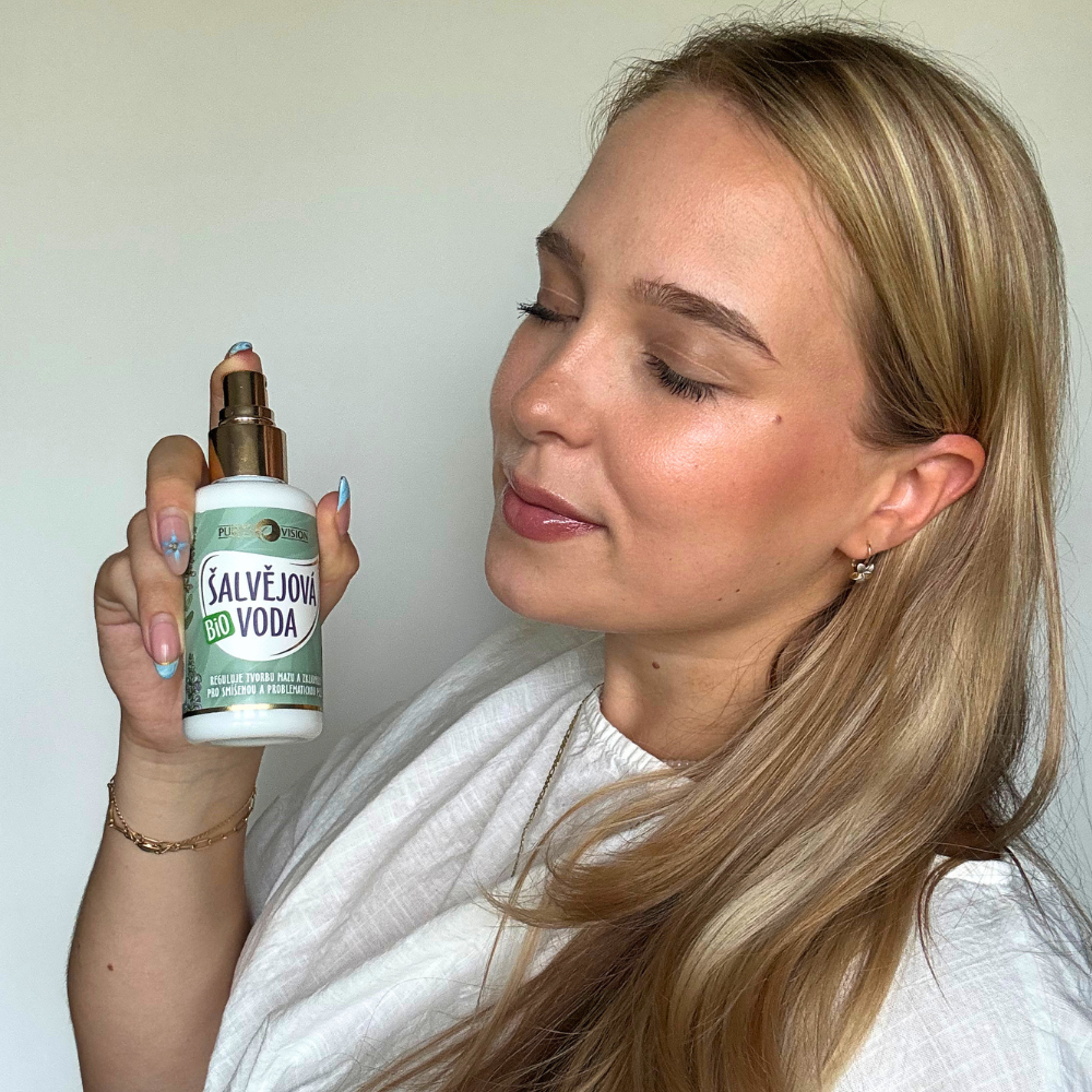 Apă organică de salvie 100 ml