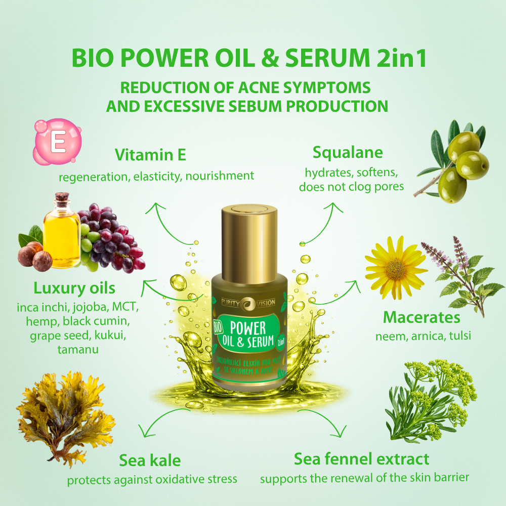 Ulei & Ser Bio Power 2în1 30 ml
