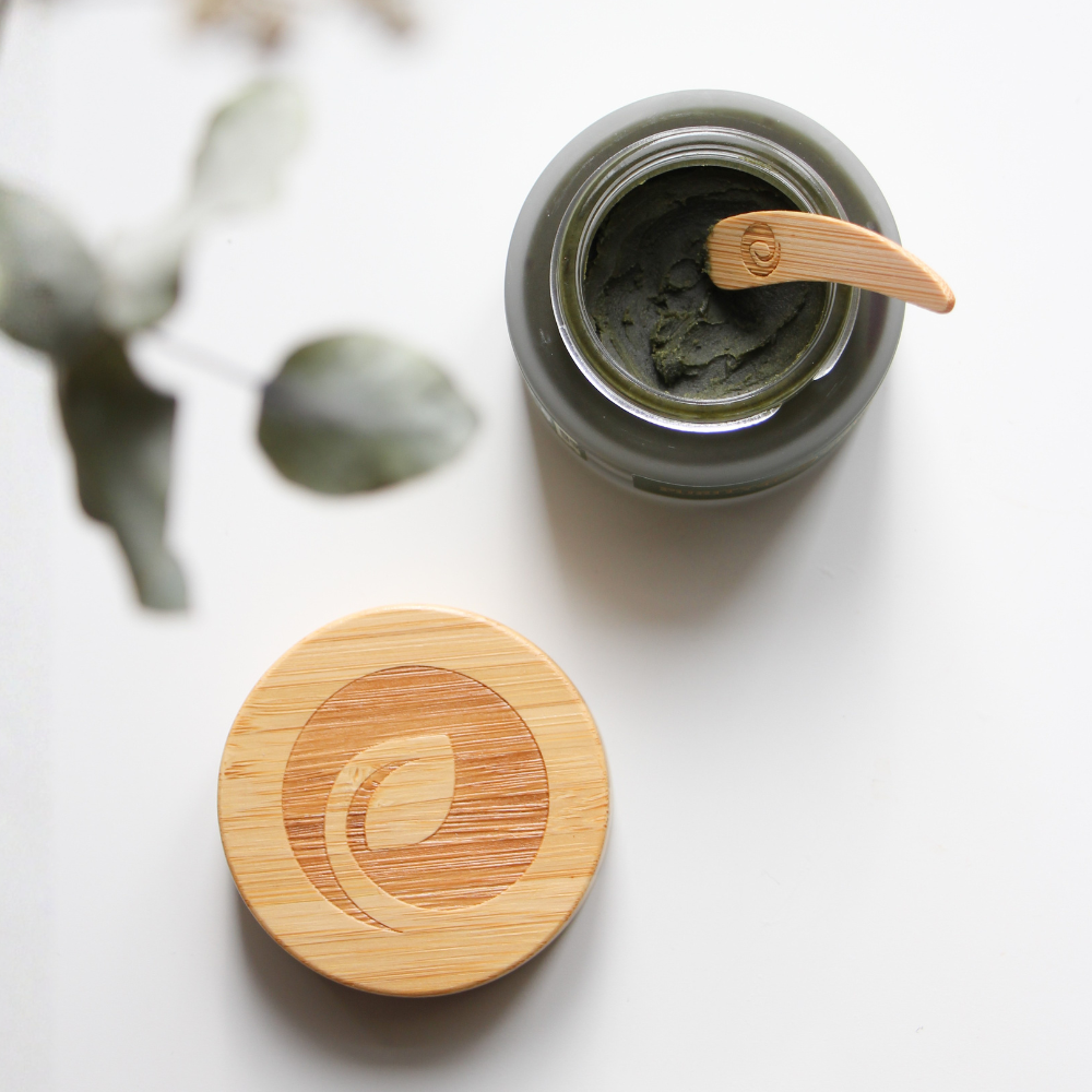Mască bio detoxifiantă cu matcha și spirulină 40 ml