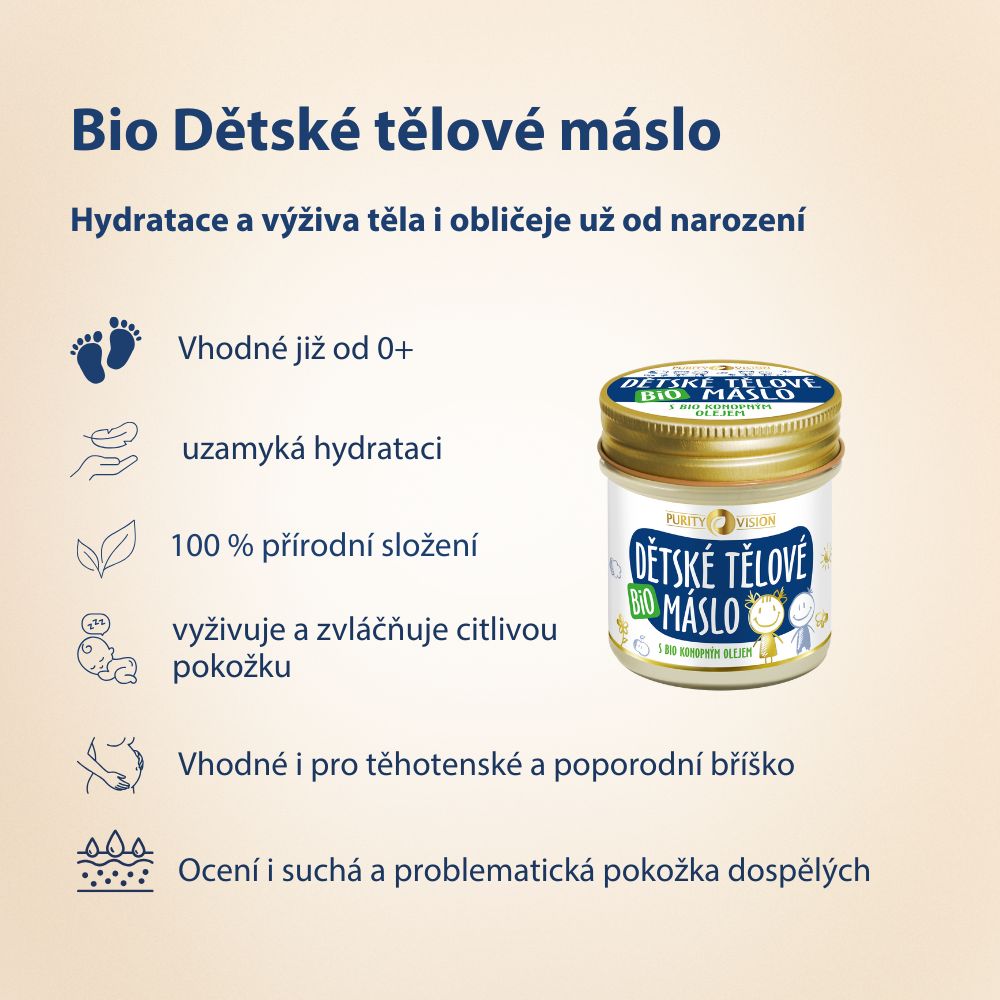 Unt bio pentru corp bebeluși 350 ml