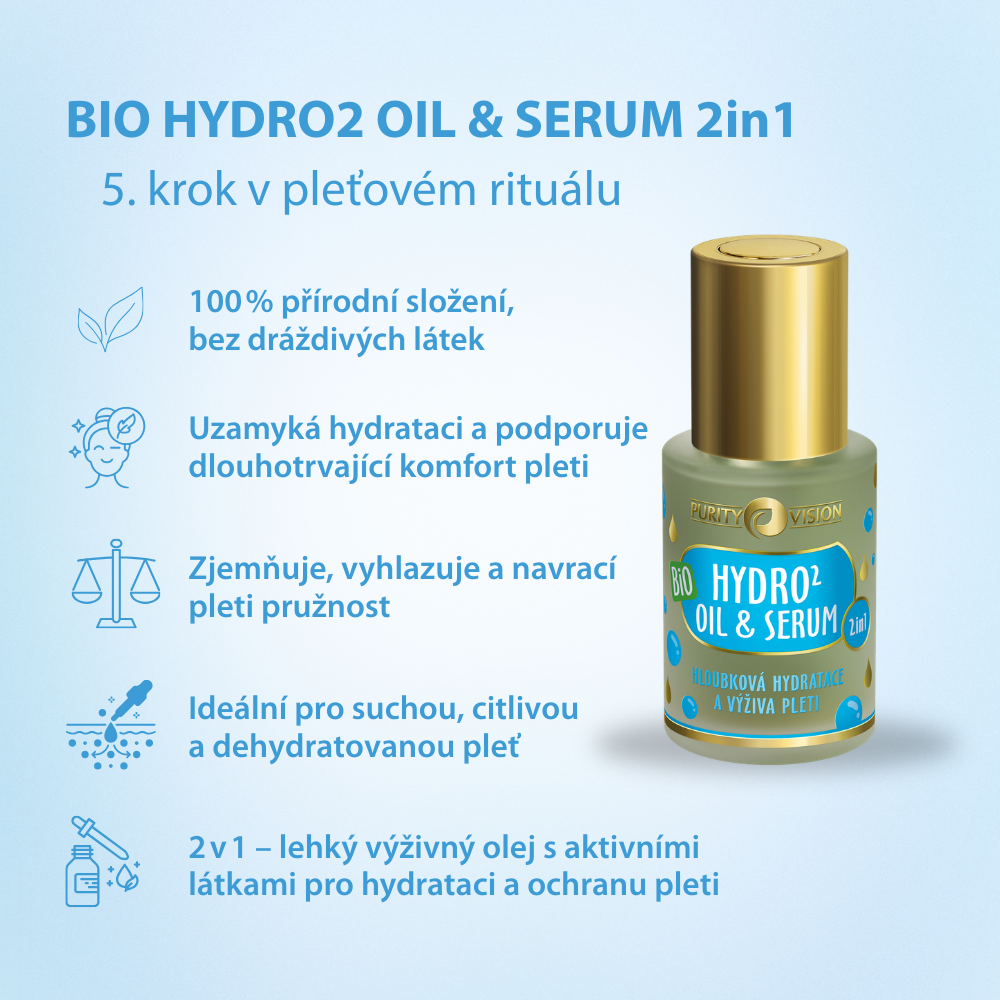 Ulei & Ser Bio Hydro2 2în1 30 ml