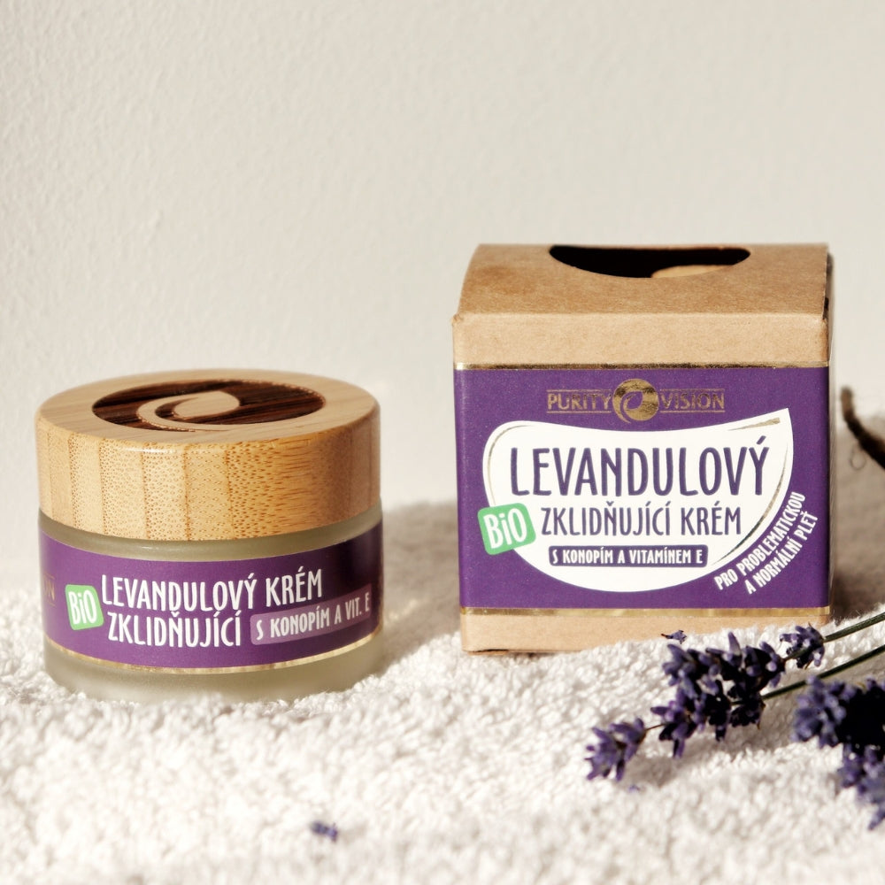 Cremă calmantă Bio Lavandă 40 ml