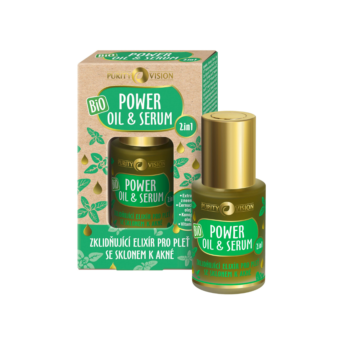 Ulei & Ser Bio Power 2în1 30 ml