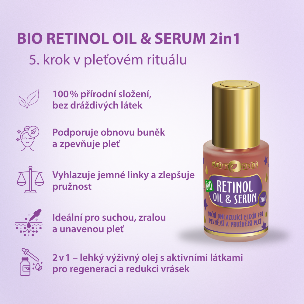 Ulei & Ser Bio Retinol 2în1 30 ml