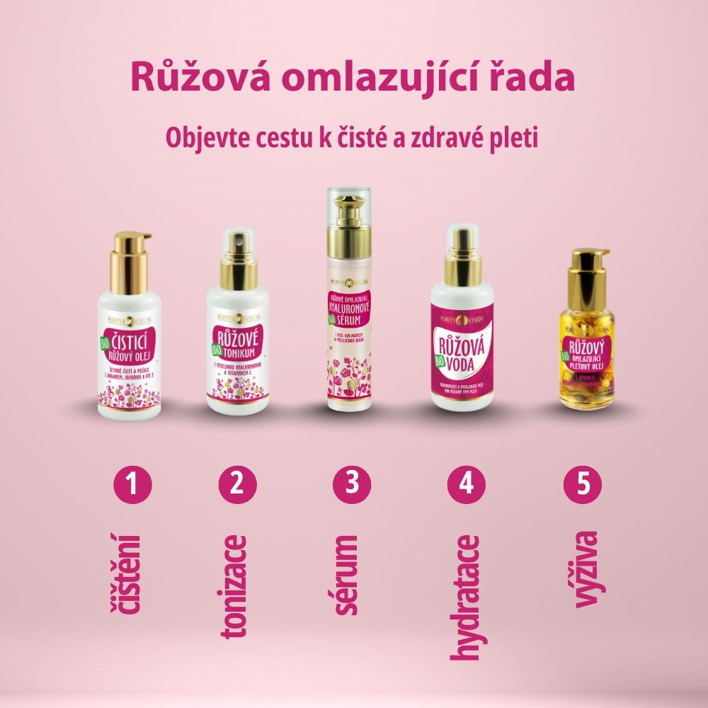 Ritual Bio de Îngrijire Facială cu Trandafir