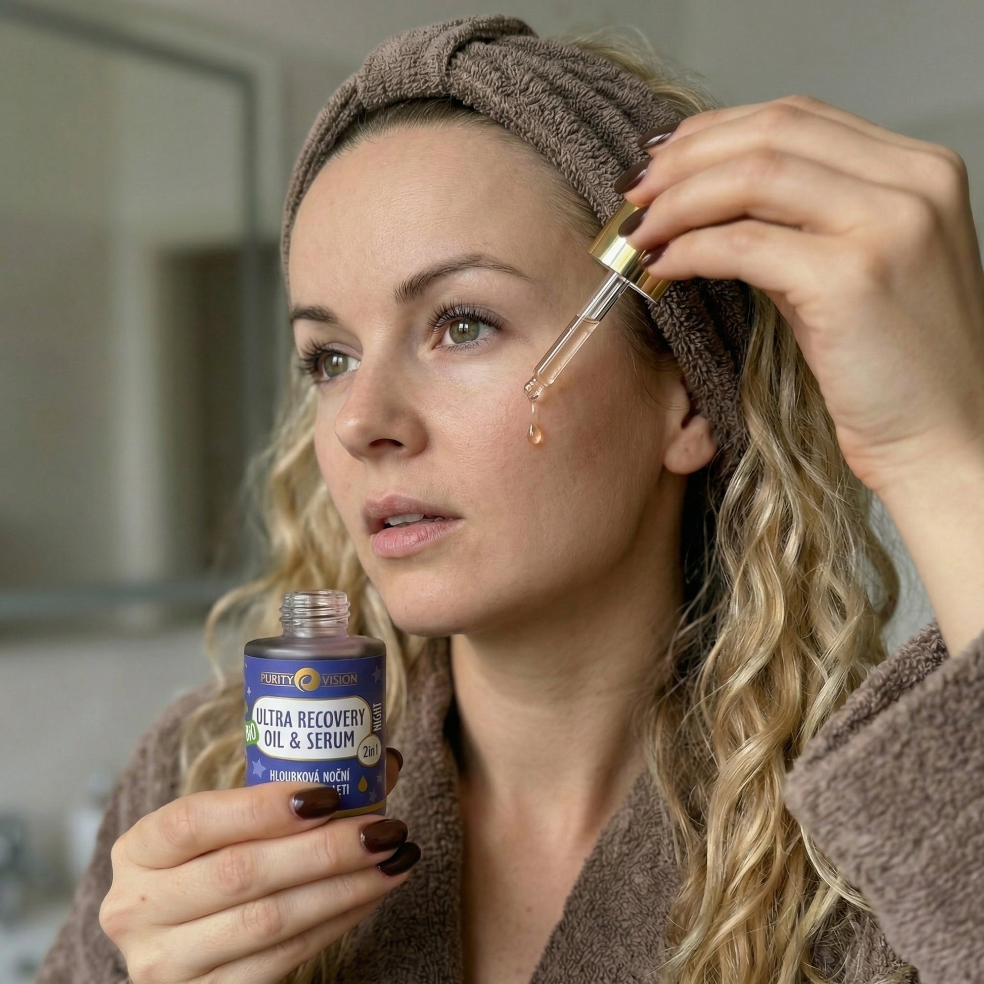 Ulei & Ser Bio Ultra Recuperare Noapte 2în1 30 ml