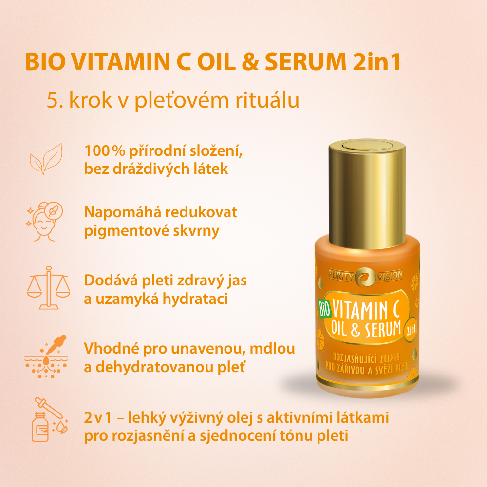 Ulei & Ser Bio Vitamina C 2în1 30 ml